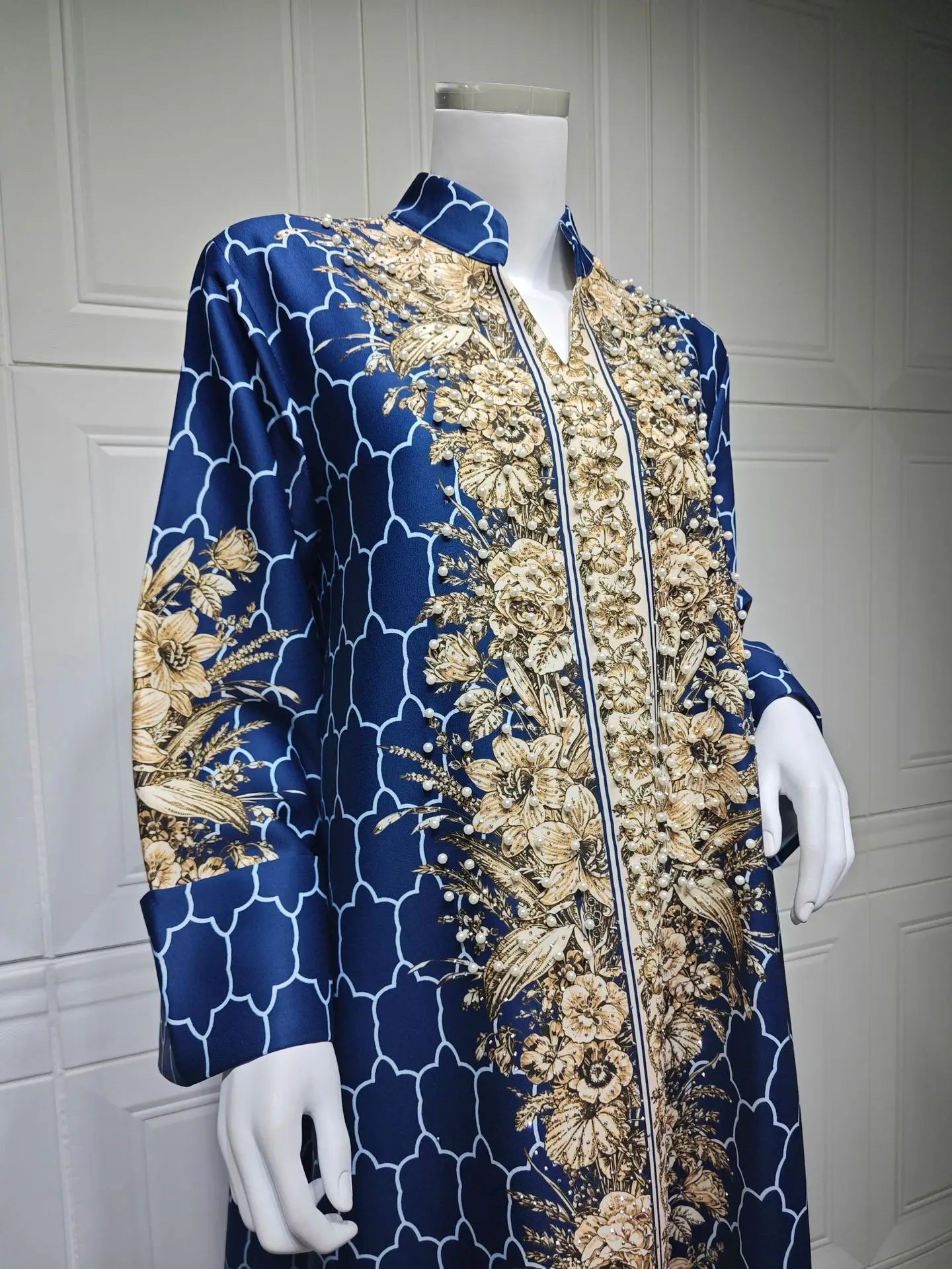 Muslim Dress Women Abaya Eid Diamond Party Dresses Arab Long Robe Print Abayas Dubai Morocco Kaftan Islam Jalabiya Vestidos 2026