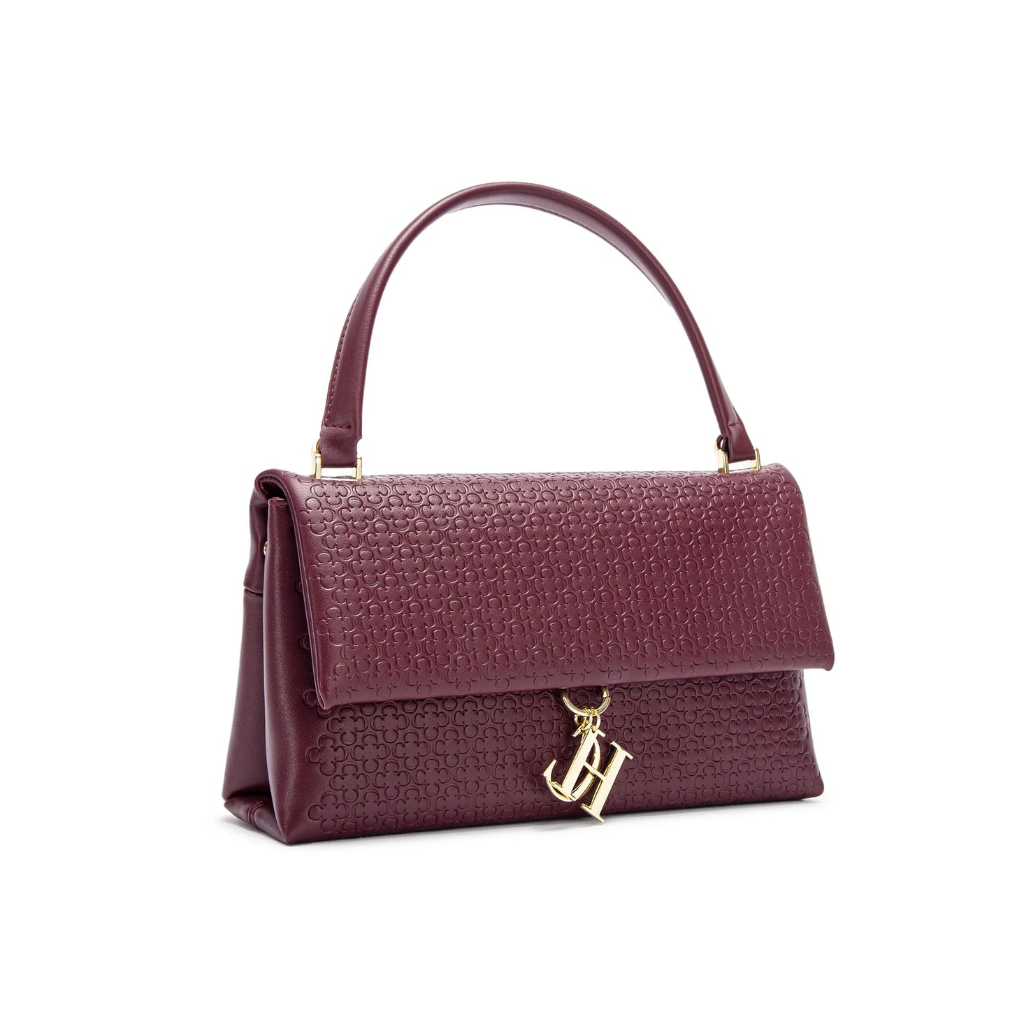 Unique Fashion Printed Women's Handbag Metal Accessories Solid Color Elegant Simplicity Women's Shoulder Bag