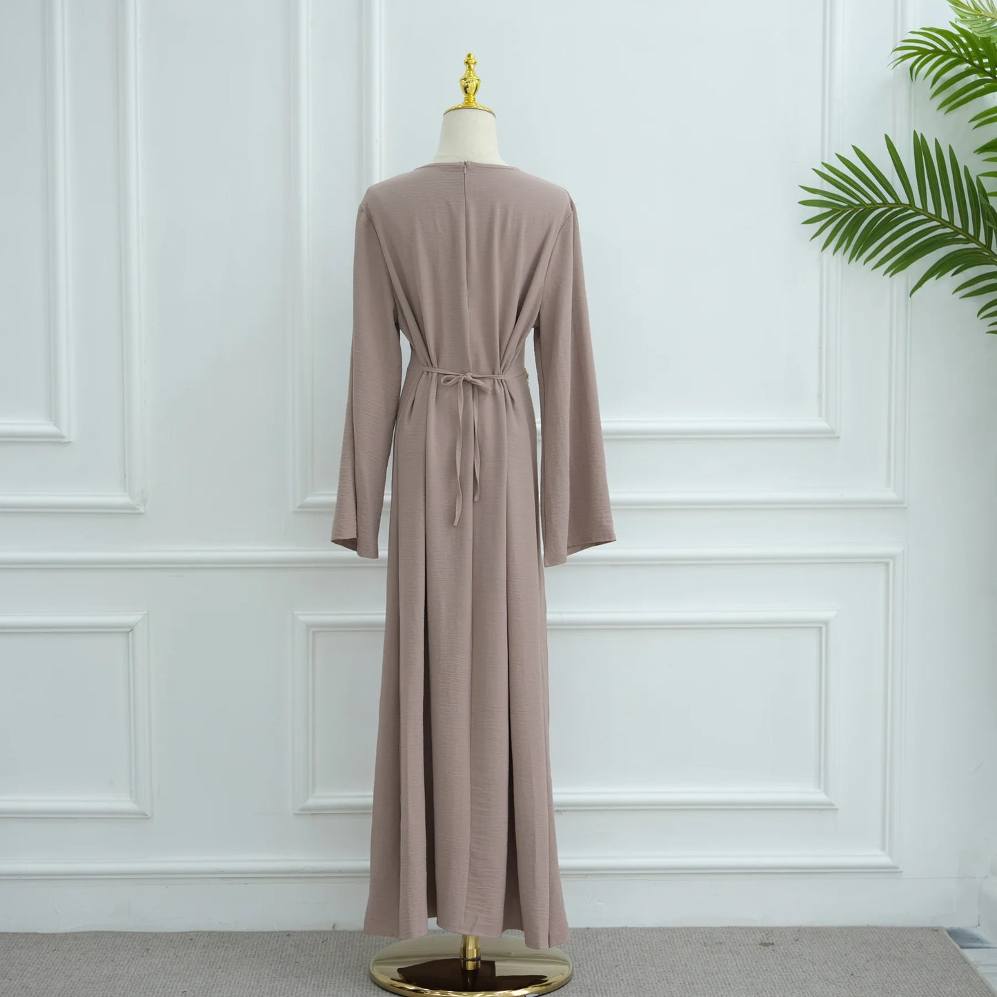 Muslim Long Robe Eid Abaya for Women Wrap Dresses Ramadan Morocco Dubai Luxury Kaftan Islam Saudi Vestidos Arab Jalabiya Abayas
