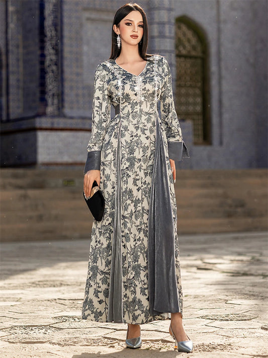 Ramadan Eid Abaya Damen Dubai Muslim African Dresses For Women Robe Djellaba Caftan Marocain Femme Musulmane Kaftan Vestidos