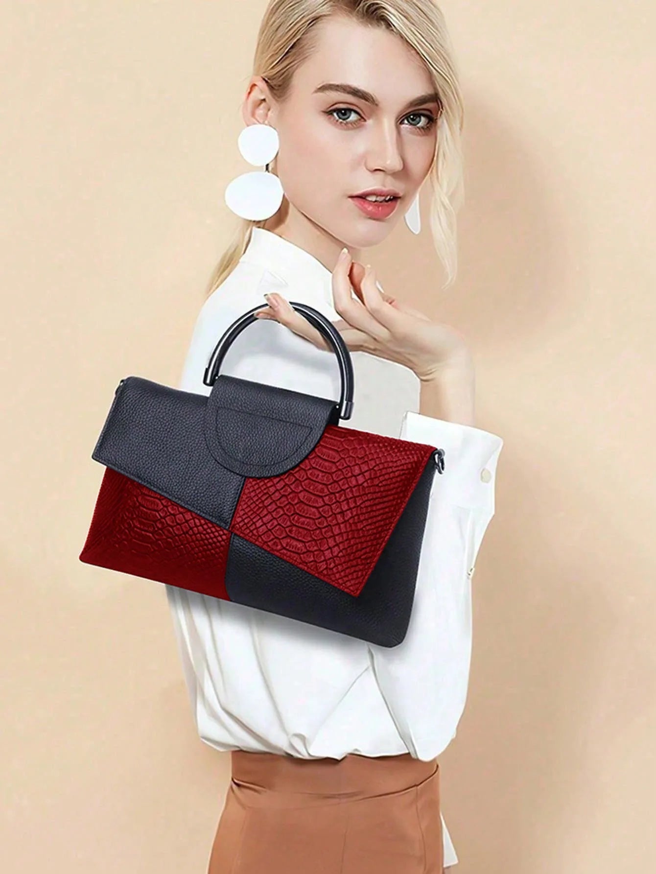 Handbag Women's New Banquet Handbag Women's Fashionable Temperament Crossbody Bag