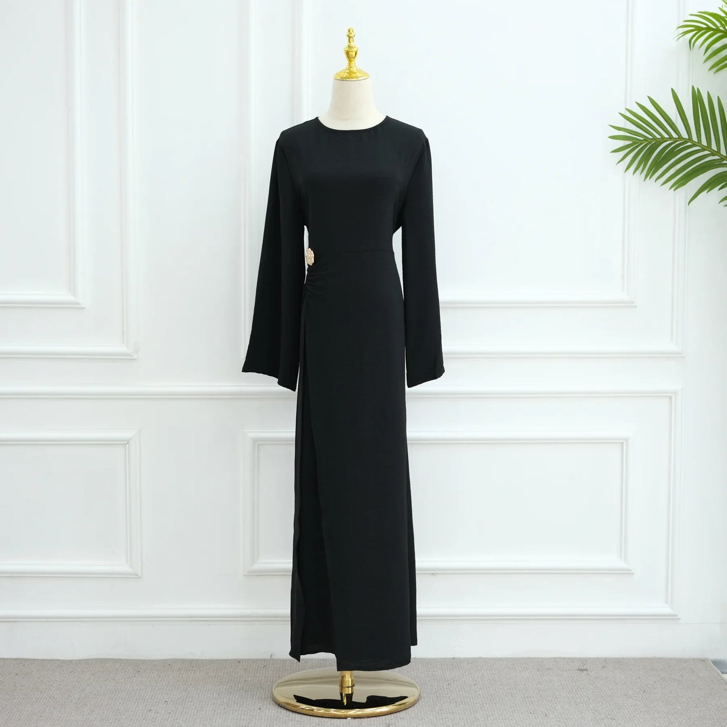 Muslim Long Robe Eid Abaya for Women Wrap Dresses Ramadan Morocco Dubai Luxury Kaftan Islam Saudi Vestidos Arab Jalabiya Abayas