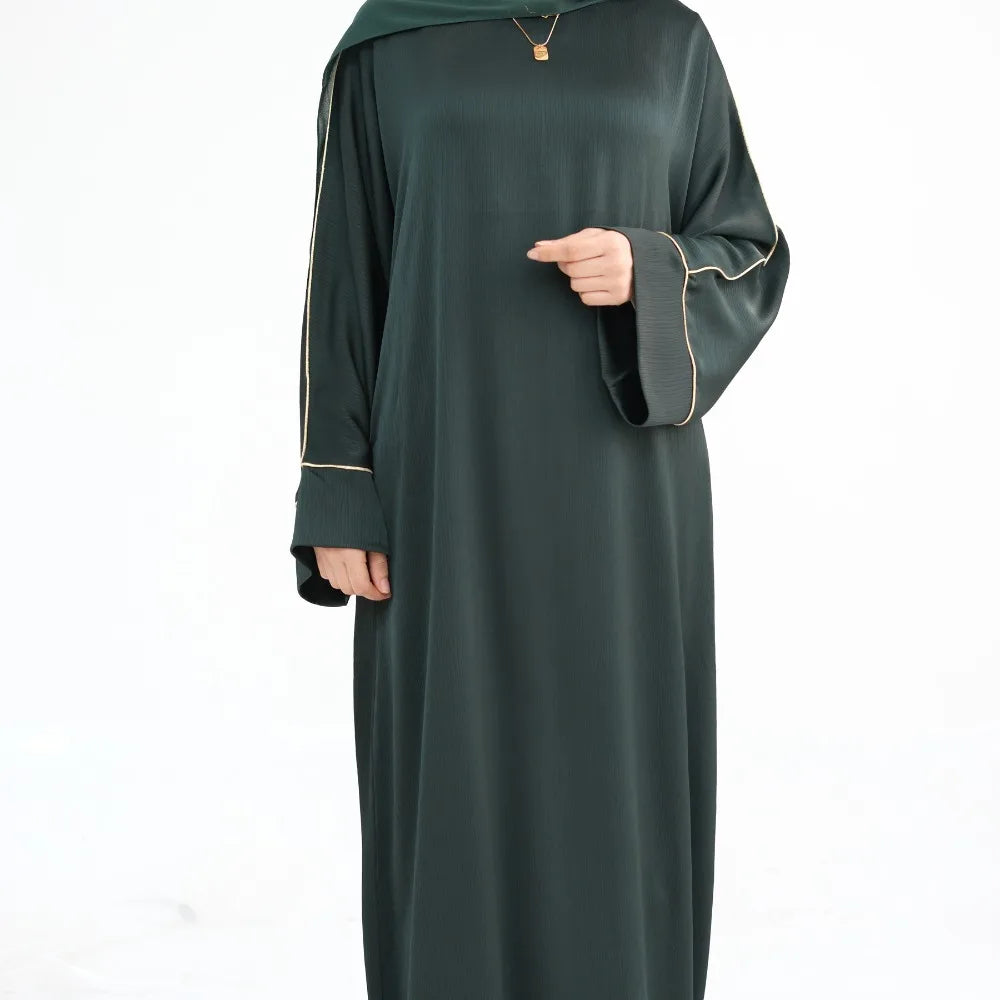 Women Dresses Eid Muslim Abaya Jalabiya Morocco Party Dress Dubai Abayas Kaftan Diamond Satin Islam Vestido Arab Loose Patchwork