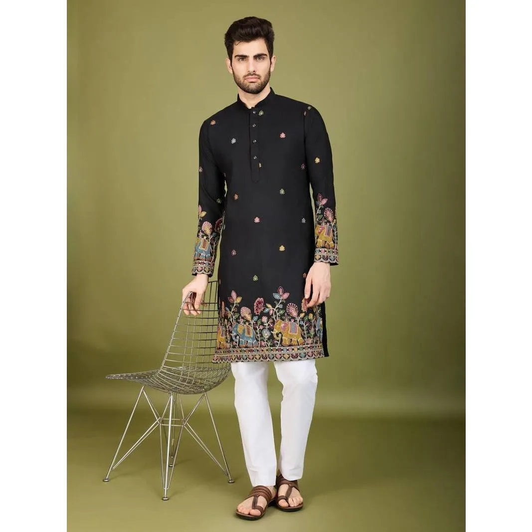 Mens Abaya Thobe Arabic National style Henley Kaftan Banded Plain Gown Shirts Men's Muslim 2026 Thobe Harajuku Streetwear