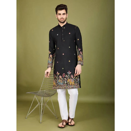 Mens Abaya Thobe Arabic National style Henley Kaftan Banded Plain Gown Shirts Men's Muslim 2026 Thobe Harajuku Streetwear
