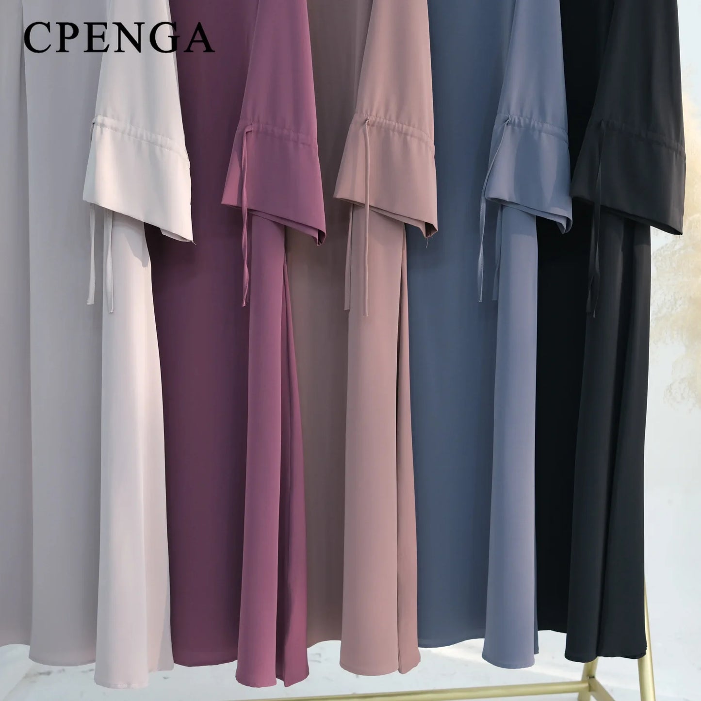 Ramadan Arabic Muslim Women Modest Dress 2025 Elegant Dubai Plain Abaya Islamic Church Clothing Fashion Loose Turkey Solid Robe