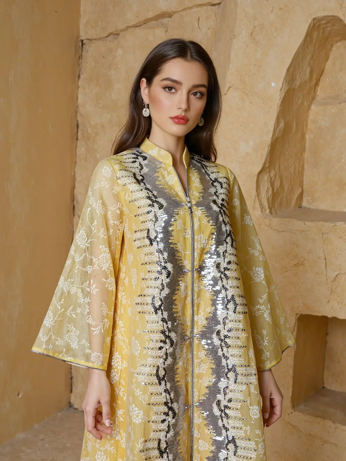 Spring New Women Dress Muslim Abaya Dubai Elegant Vestidos Largos Ramadan Party Caftan Women Evening Dresses Morocco Kaftan Robe