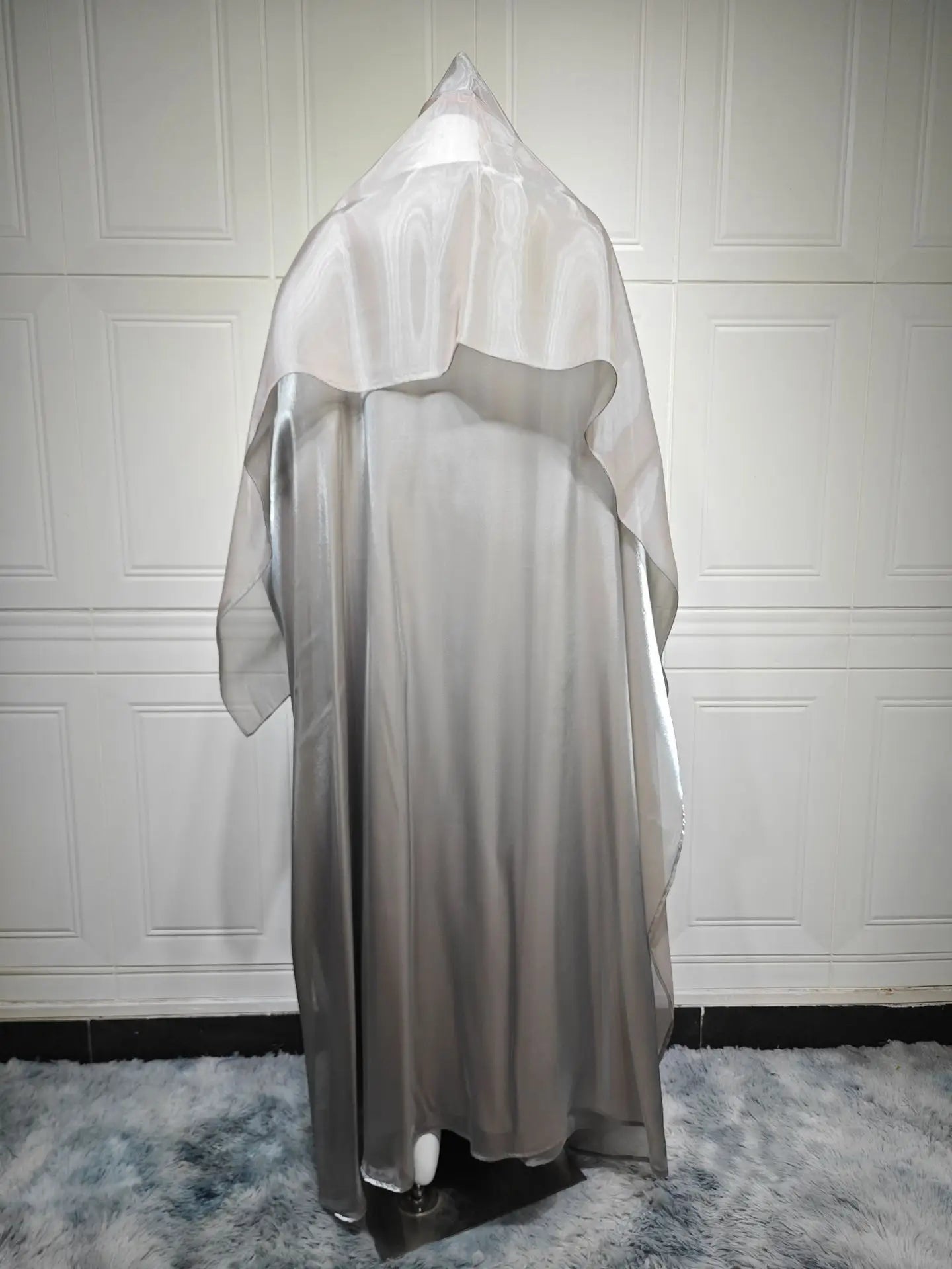 Eid  Women Abaya Muslim Cardigan Dresses Scarf Silky Abayas Ramadan Morocco Dubai Jalabiya Kaftan Vestidos Arab Long Robe 2025