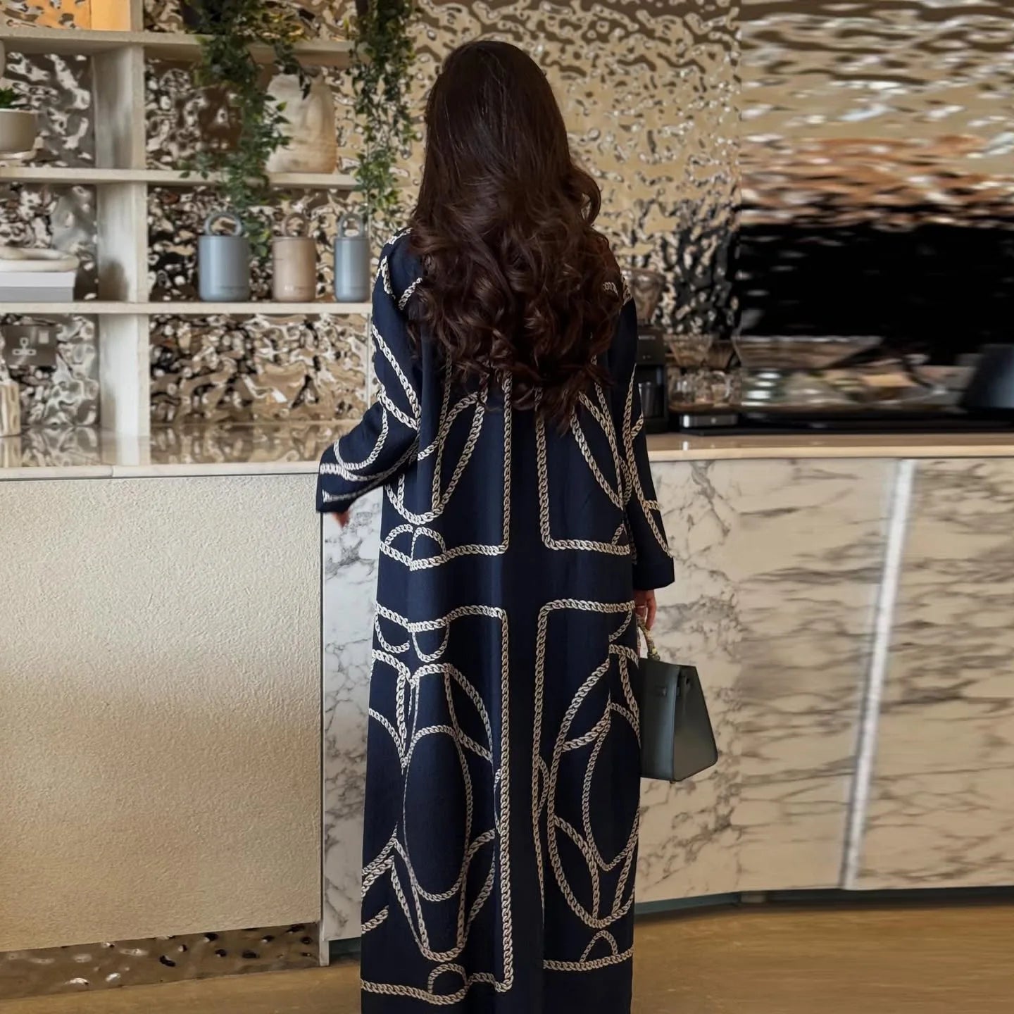 2 Piece Muslim Sets Women 2026 Eid Casual Abaya Print Long Caot+Pants Suits Kimono Ramadan 2pcs Set Jilbab Kebaya Islam Clothing