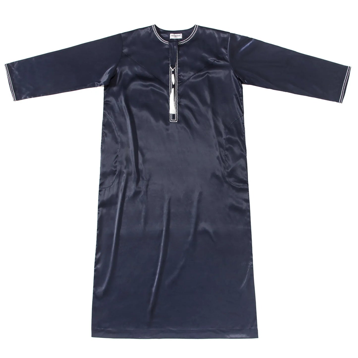 Men'S Muslim Robe Men Pullover Dress Abaya Daffah Jubba Thobe Pakistan Saudi Arab Kaftan Islam Clothing Prayer Robe Afghan