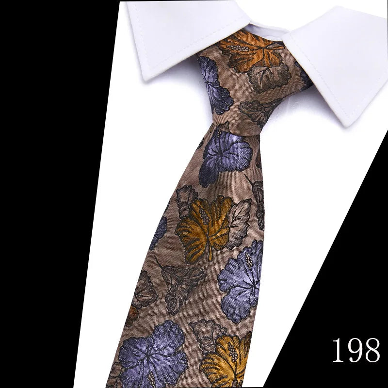 Ties For Men British Stripe Green Blue Floral Paisley Neckties Fit Daily Office Wedding Party Tuxedo Slim Ties Wholesale