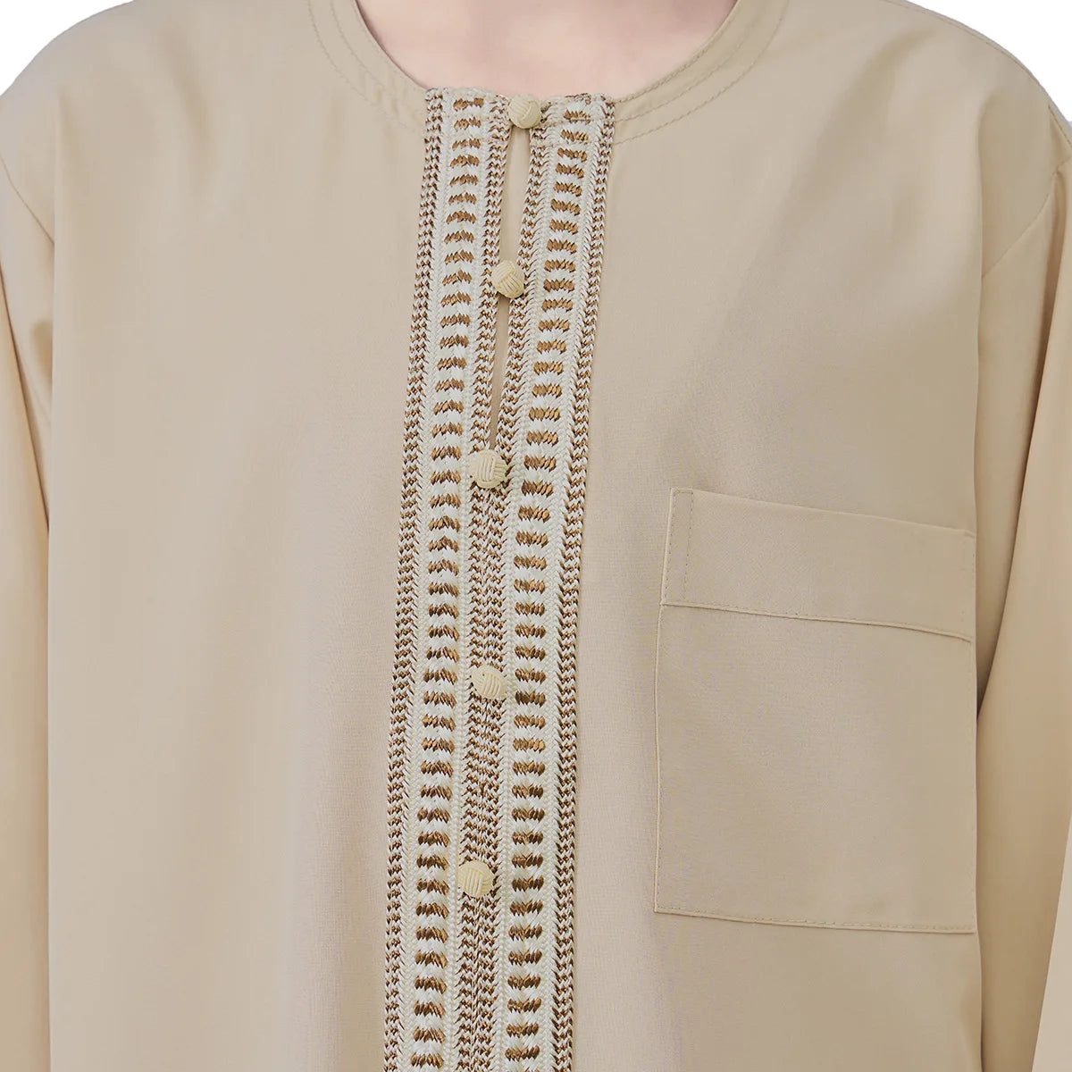 Muslim Boys Robe Gown Saudi Djellaba Pocket Arabia Abaya Kaftan Jubba Thobe Islam Eid Ramadan Djellaba Morocco Caftan Abayas
