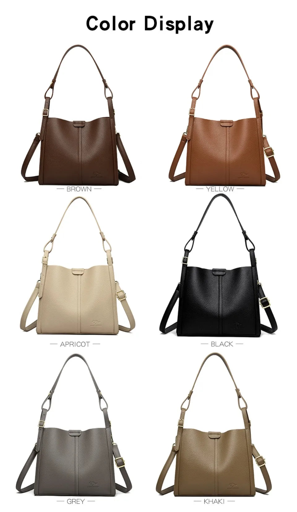 Hand Top-Handle Bags for Women 2025 High Quality Pu Leather Purse Ladies Shoulder Crossbody Bag Medium Casual Tote KAIDIFEINIROO