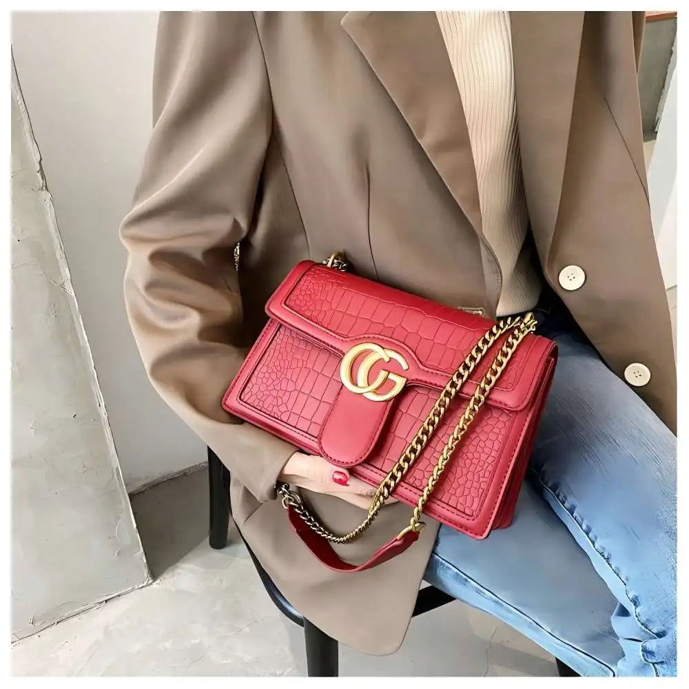 New Fashion Women's Handbag Large Capacity Extremely Simple Shoulder Bag Lightweight Handbag Luxury Commuter Bag