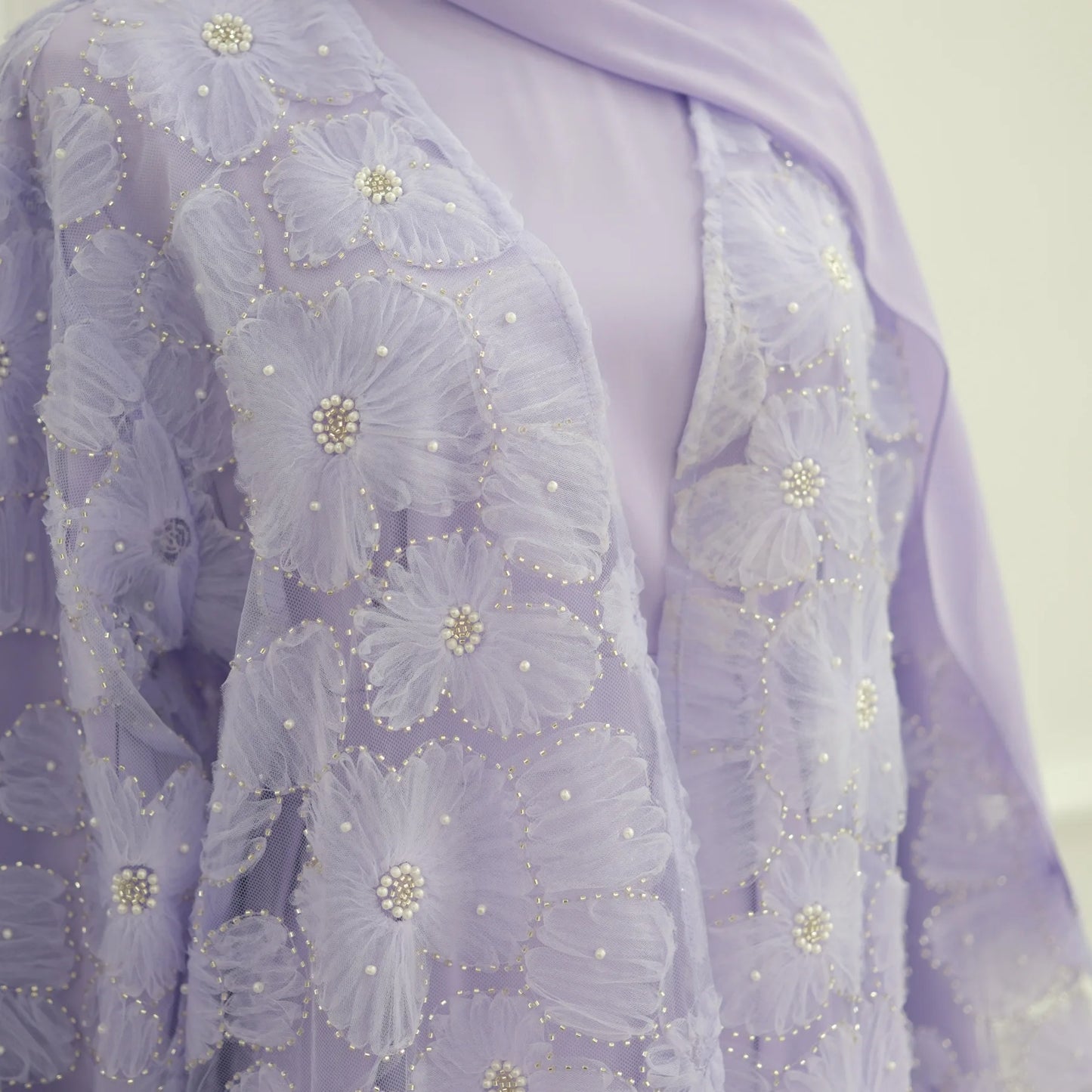 Eid Women Abaya Muslim Cardigan Dress Beading Flower Jalabiya Ramadan Vestidos Largos Islam Arab Long Robe Morocco Kaftan 2026