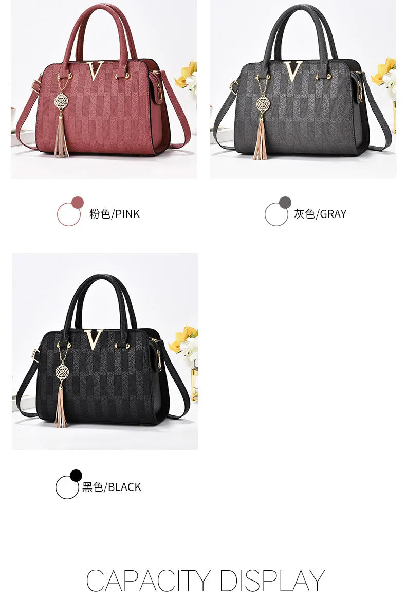 Women bag Handbag for women 2026 sac a main Casual foreign style Canvas large capacity ladies trend fashion elegant bag