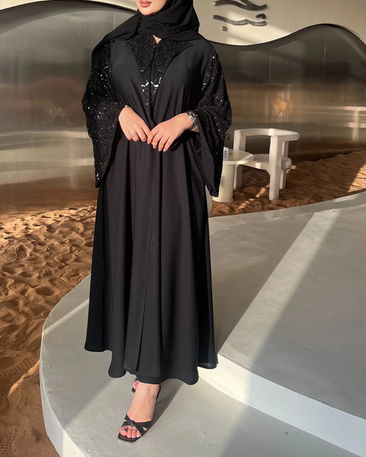 Abayas for Woman 2025 New Dubai Luxury Kaftan Kebaya Muslim Dresses Abaya Femme Abayas Femme  Islam Modest Breathable  Wife