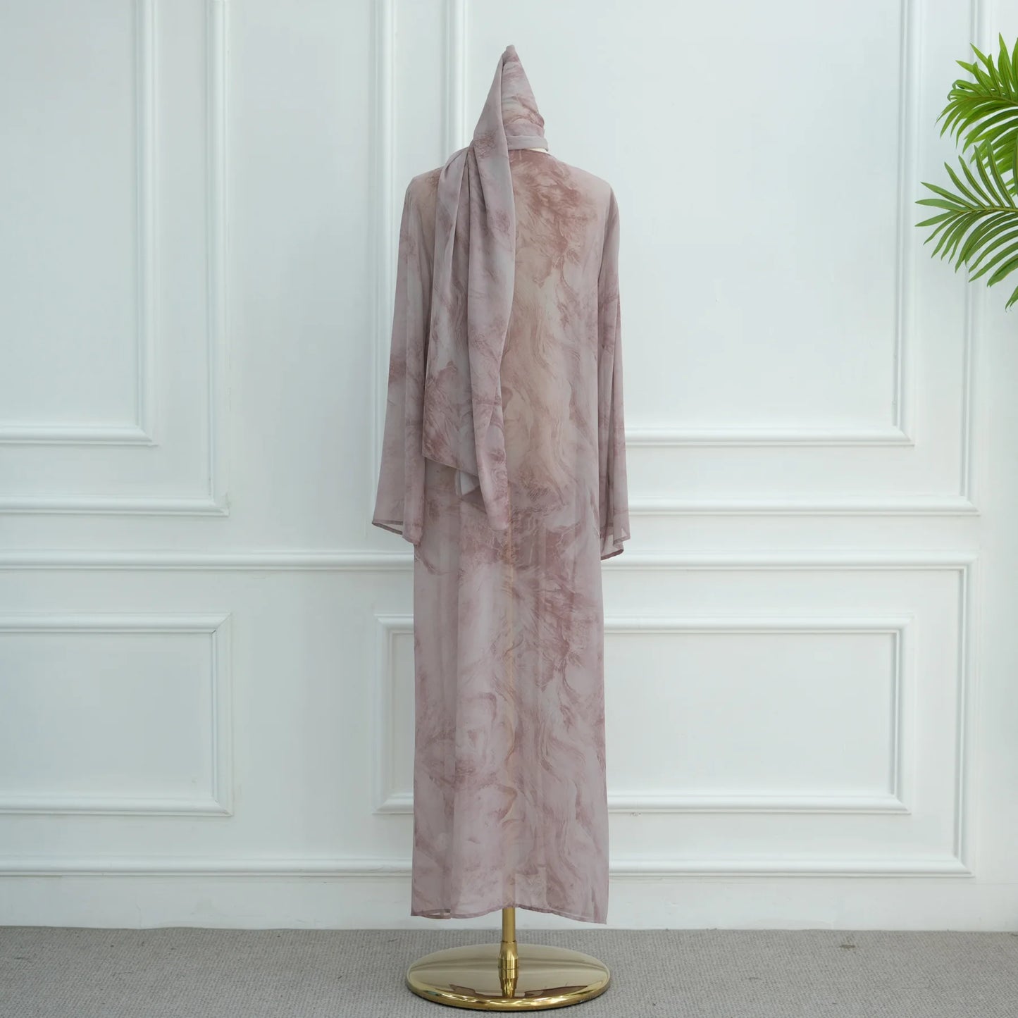 Eid Abaya for Women Print Cardigan Scarf Set Muslim Dresses Ramadan Morocco Dubai Jalabiya Kaftan Vestidos Arab Long Robe 2025