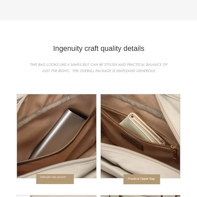 Golf Handbag for Women, Large Capacity, Crossbody Bag, Fashionable Canvas Bag, Middle-aged Mother Bag, The multifunctional bag