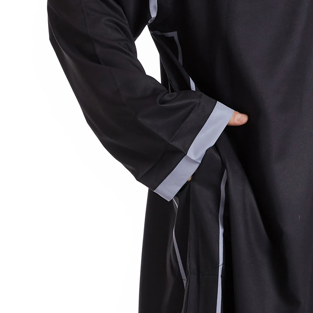 Muslim Men Hooded Robe Dishdasha Modest Islamic Dubai Saudi Prayer Abaya Kaftan Eid Ramadan Morocco Jubba Arab Thobe Abayas