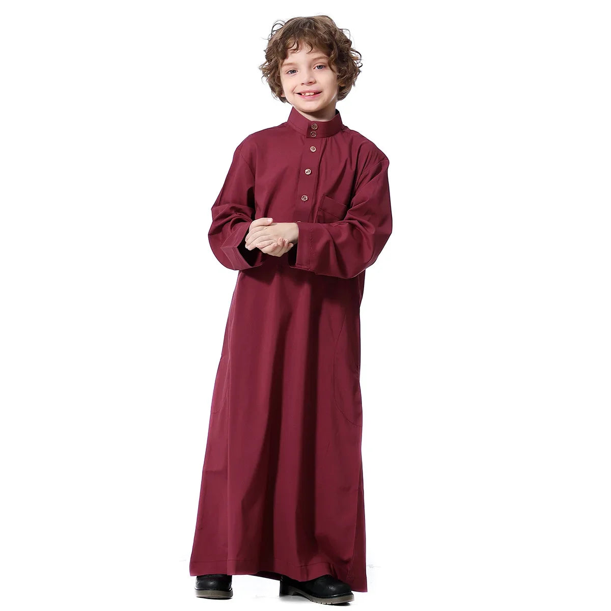 Abaya Dubai Long Robe Boys Jilbab Khimar Turkey Ramadan Muslim Clothes Kaftan Moroccan Islam Hijab Abayas Arab Islamic Clothing