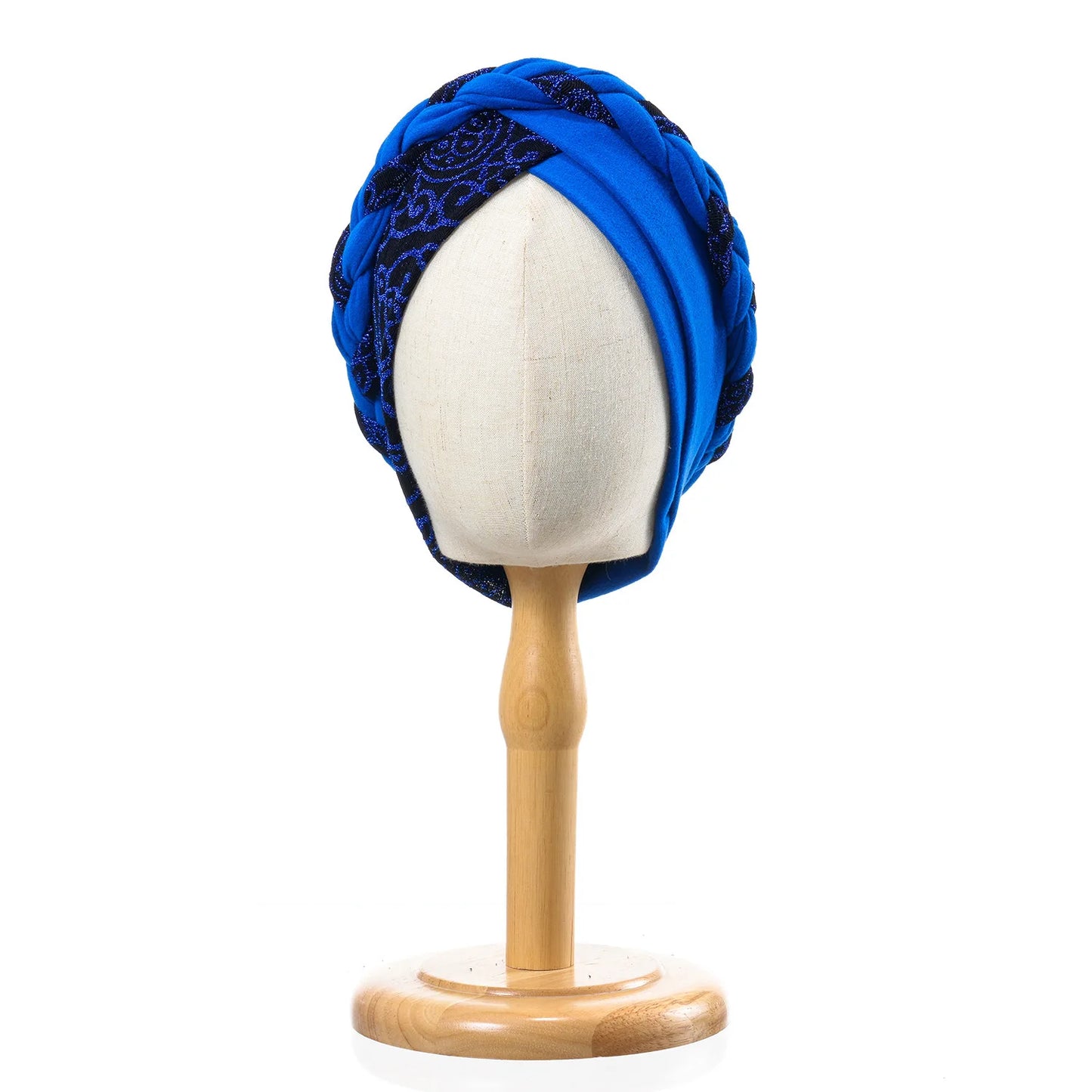 Head Scarf for Muslim Women Turban Cap Ladies Islamic Print Bonnet Hat Braid Headband Turbante Mujer Beanies Hats