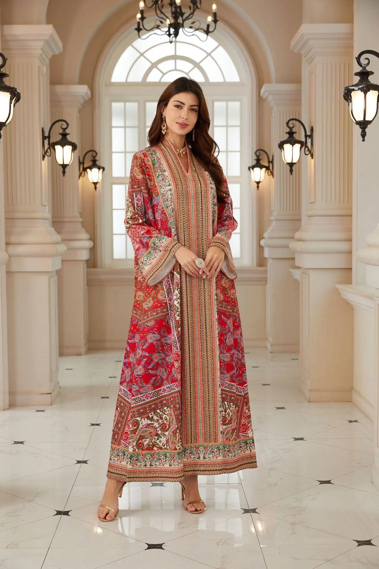 Luxurious Abaya Embroidered Floral Pullover Abaya Conservative Long Sleeve Abaya Designer Dubai Embroidered Galabiyat