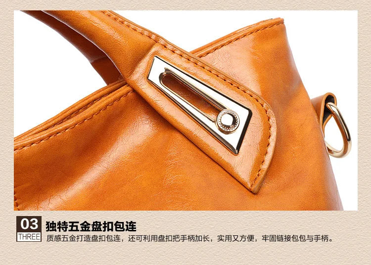 Bags for Women Summer Fashion Retro Style Hand-Held Bucket Bag Versatile Single Shoulder Crossbody Casual Versatile