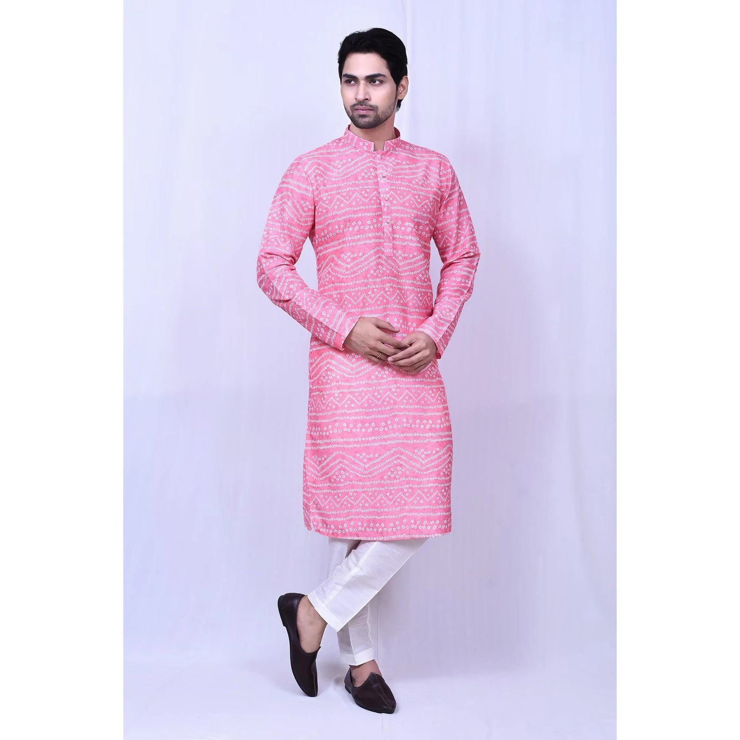 Men Islamic Arabian Patchwork Striped Embroidery Eid Muslim Long Robe Jubba Casual Loose Abayas 2026 National style