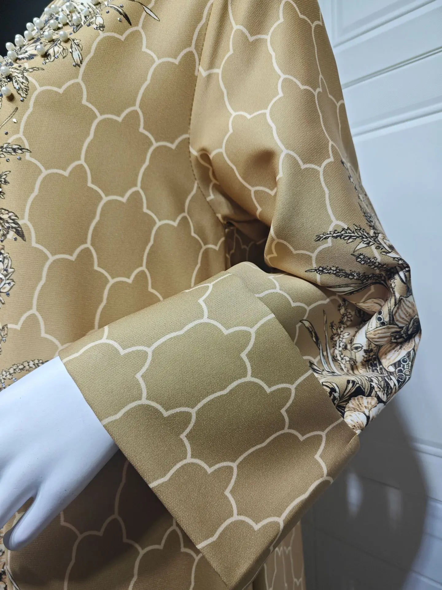 Muslim Dress Women Abaya Eid Diamond Party Dresses Arab Long Robe Print Abayas Dubai Morocco Kaftan Islam Jalabiya Vestidos 2026