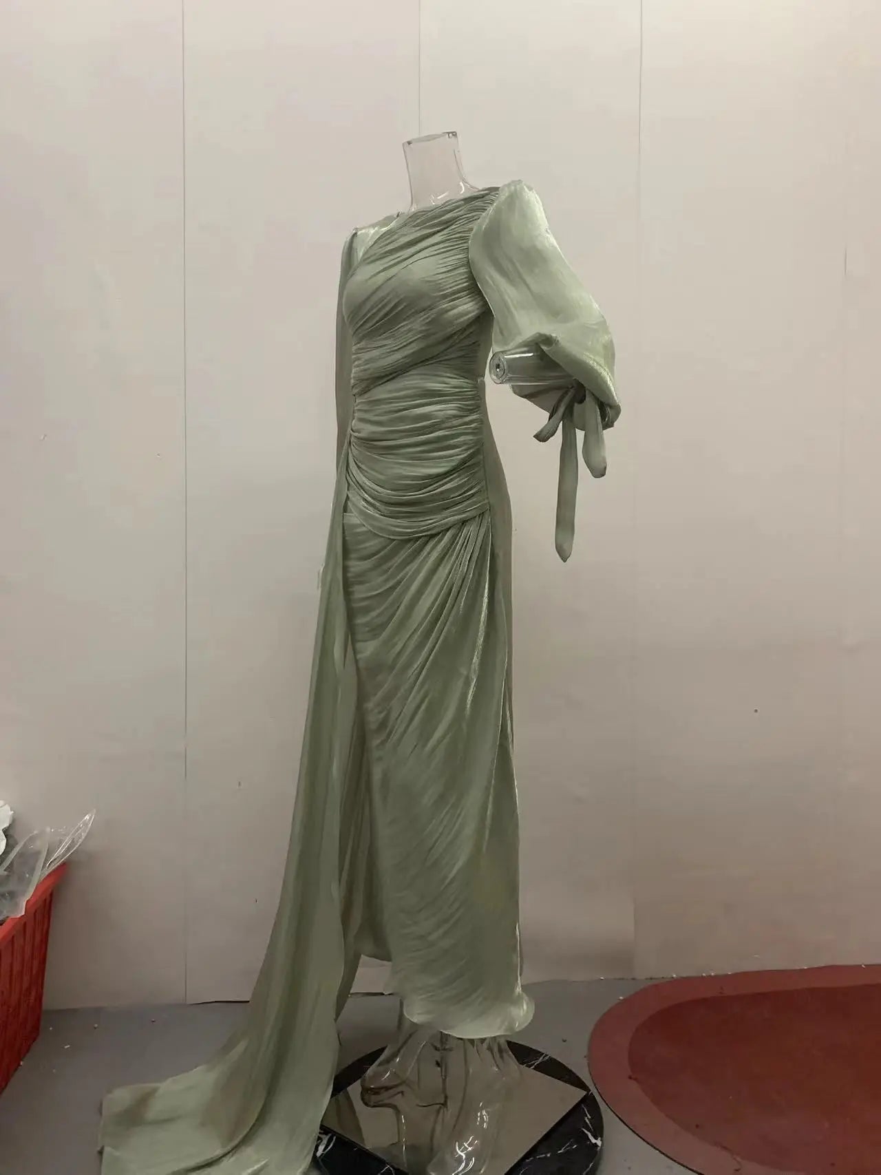 Eid Silky Muslim Women Party Dreses Jalabiya Ramadan Abaya Dubai Evening Long Dresses Vestidos Largos Arab Robe Morocco Kaftan