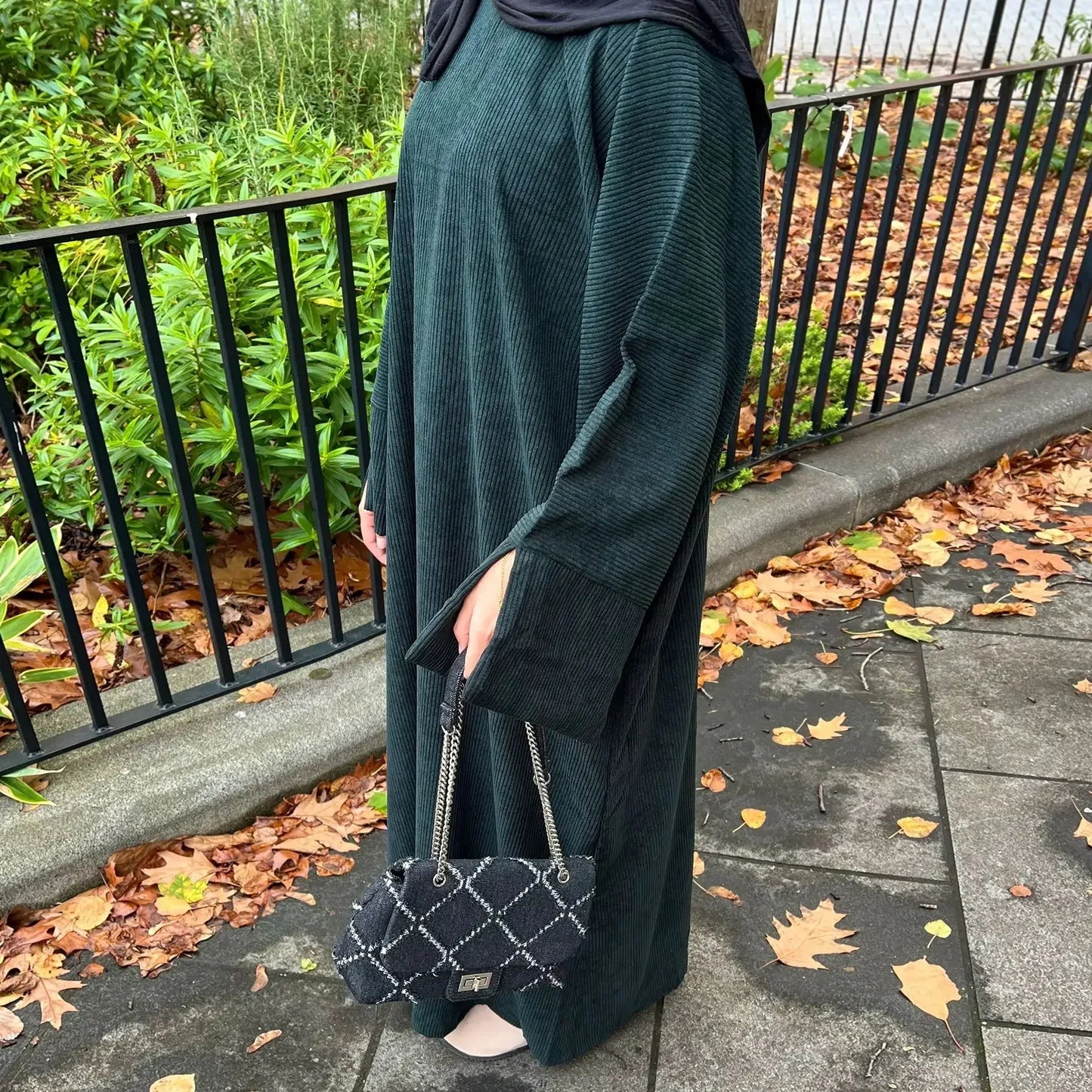 Women Casual Loose Abaya for Women Dubai Abayas Fashion Solid Muslim Dress Temperament Kaftan Robe Femme Vintage Maxi Vestidos