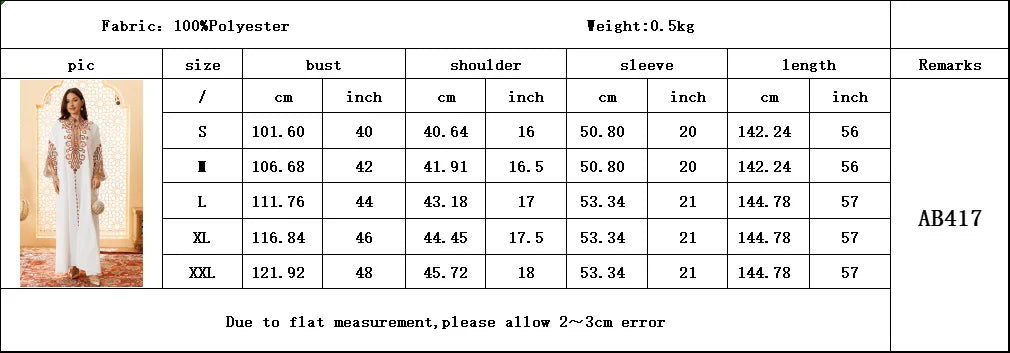 Abaya Dress For Women Embroidery Vestidos Largos Islam Arab Long Robe Jalabiya Ramadan Morocco Kaftan Dubai Abayas Dresses 2026