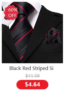 Hi-Tie Blue Business Solid Silk Men's Tie NeckTie 8.5cm Ties for Men Formal Luxury Wedding High Quality Gravata