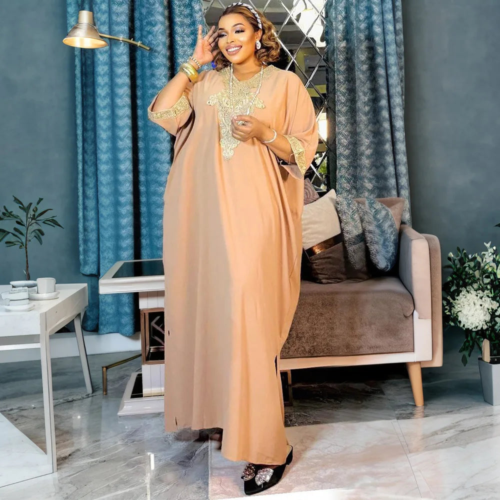 Abayas for Women Dubai Luxury 2026 African Clothes Chiffon Boubou Muslim Fashion Caftan Marocain Wedding Evening Party Dresses