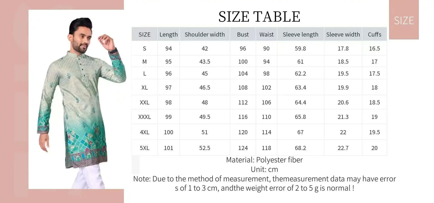 Mens Abaya Thobe Arabic National style Henley Kaftan Banded Plain Gown Shirts Men's Muslim 2026 Thobe Harajuku Streetwear