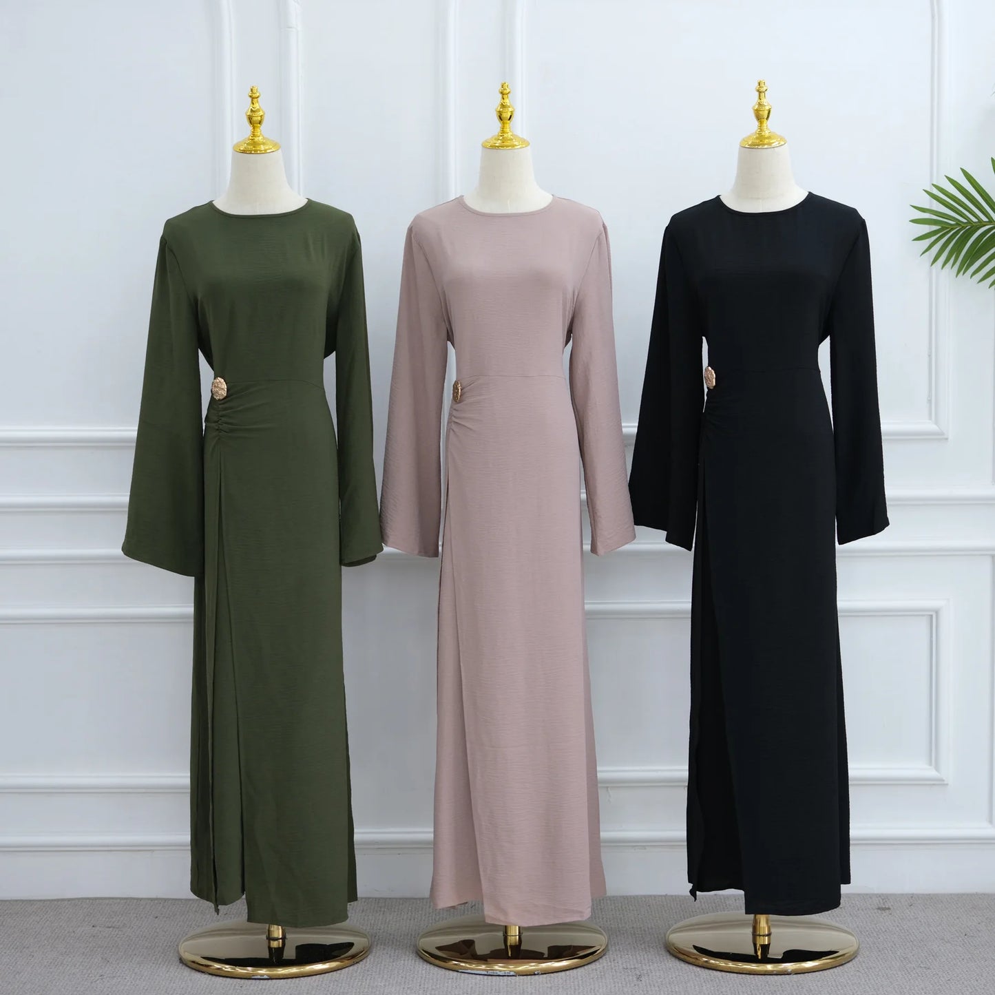 Muslim Long Robe Eid Abaya for Women Wrap Dresses Ramadan Morocco Dubai Luxury Kaftan Islam Saudi Vestidos Arab Jalabiya Abayas