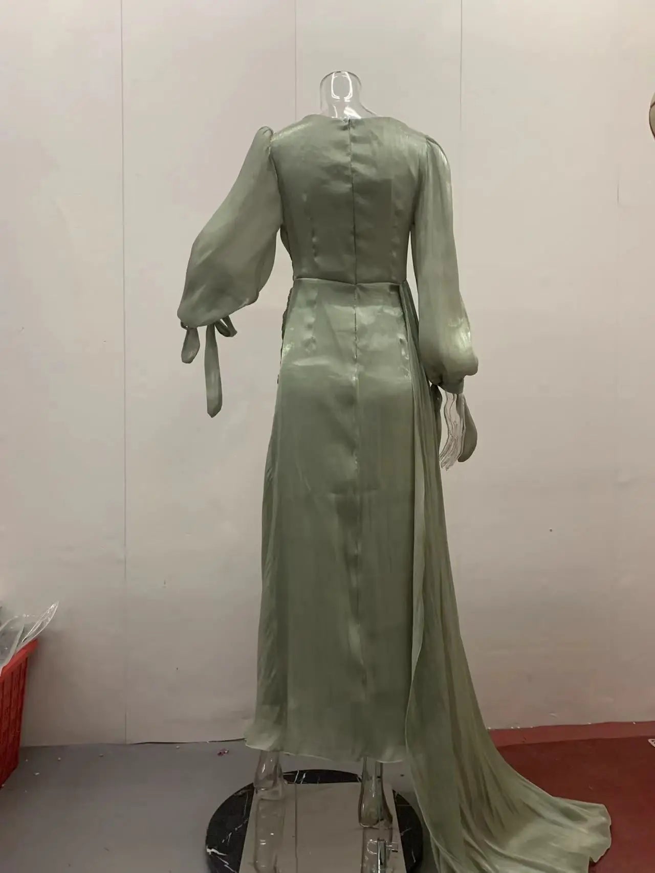 Eid Silky Muslim Women Party Dreses Jalabiya Ramadan Abaya Dubai Evening Long Dresses Vestidos Largos Arab Robe Morocco Kaftan