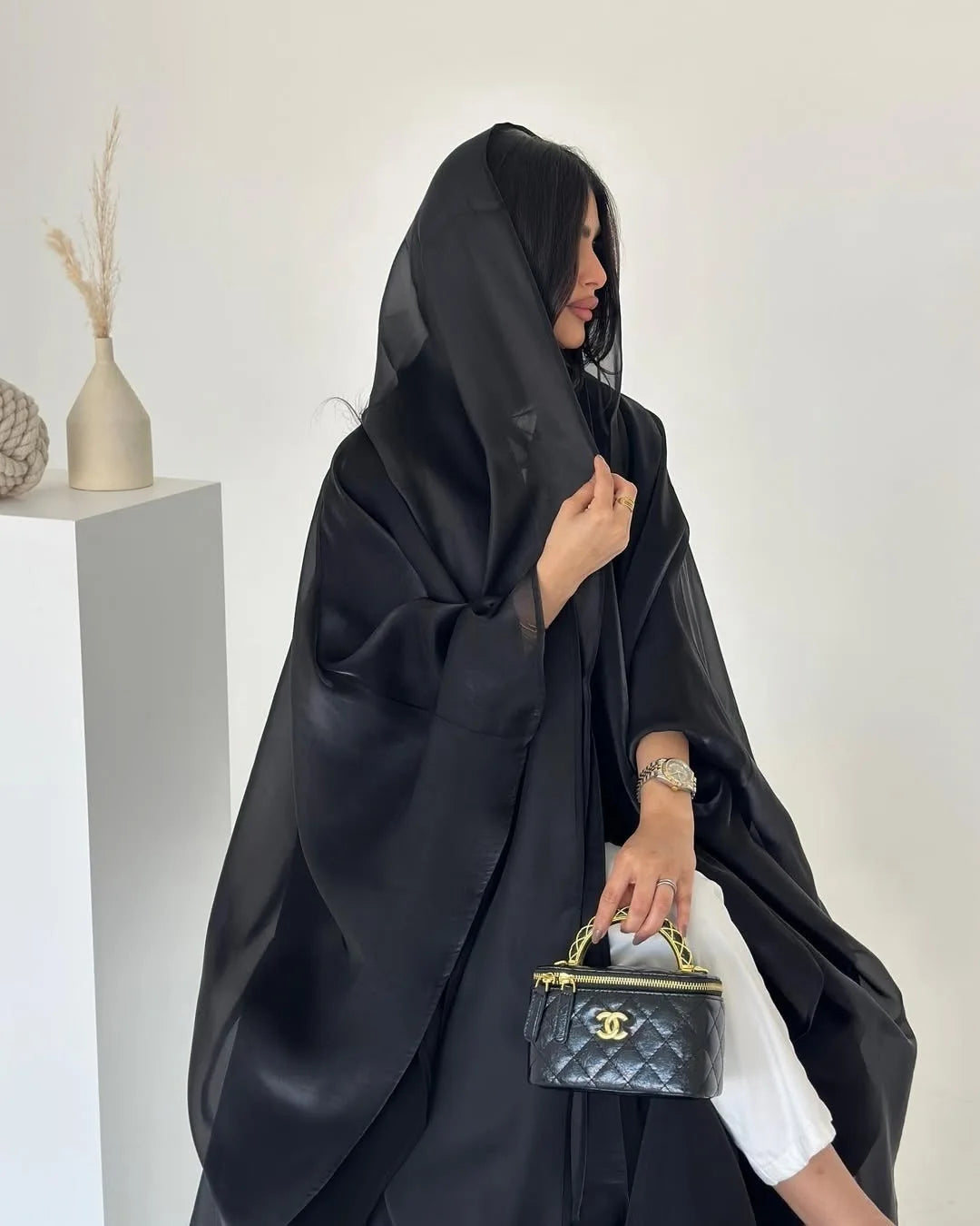 Eid  Women Abaya Muslim Cardigan Dresses Scarf Silky Abayas Ramadan Morocco Dubai Jalabiya Kaftan Vestidos Arab Long Robe 2025
