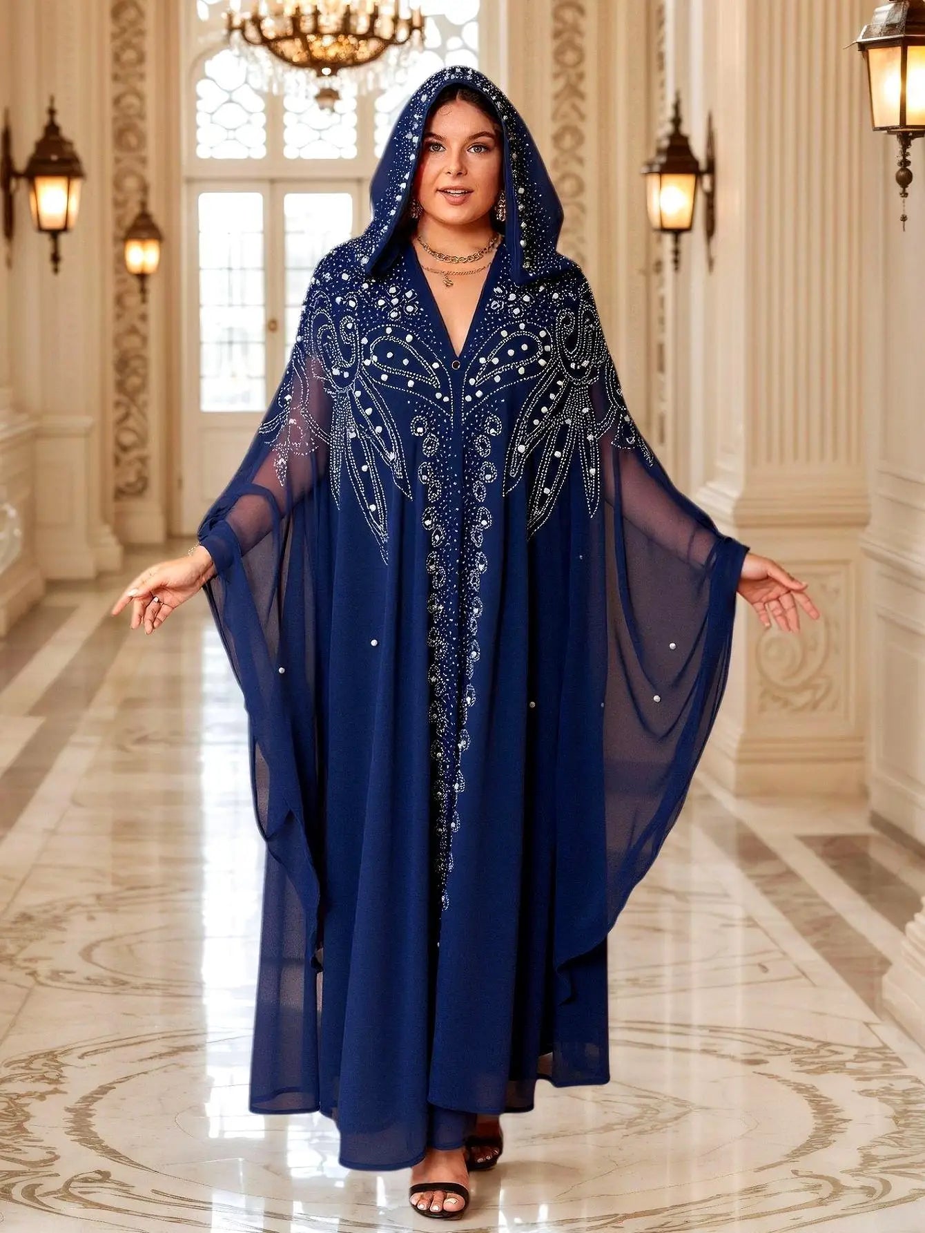 Abayas For Women Dubai Luxury 2025 African Muslim Fashion Dress Caftan Marocain Evening Party Dresses Boubou Robe Djellaba Femme