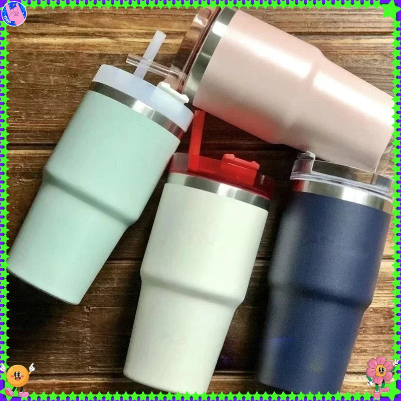 Best Seller  Stainless 304 Steel Insulated Mug For Large Capacity Practical Mugs, Coffee Mugs, Car Mugs