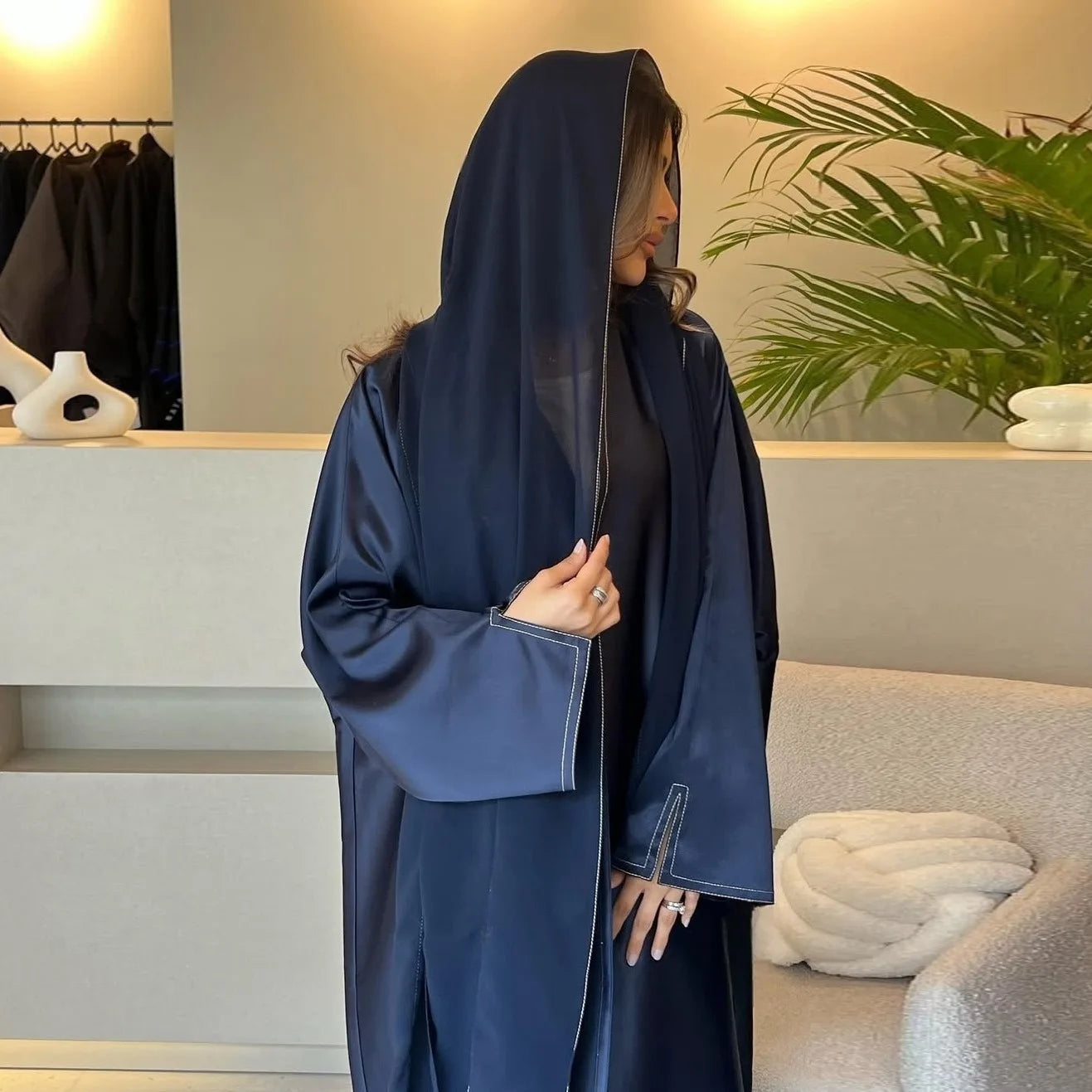 Muslim Modest Abaya Women Cardigan Dress Ramadan Eid Party Abayas Dresses Arab Long Robe Morocco Dubai Kaftan Vestidos Jalabiya