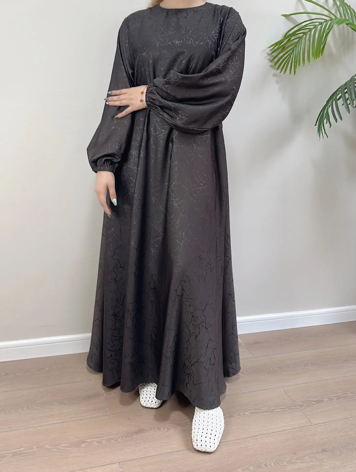 Muslim Abayas for Women Black Blue Elegant Saudi Turkey Eid Prayer Dancing Party Robe Outdoor Dresses Nice Fabric Clothing