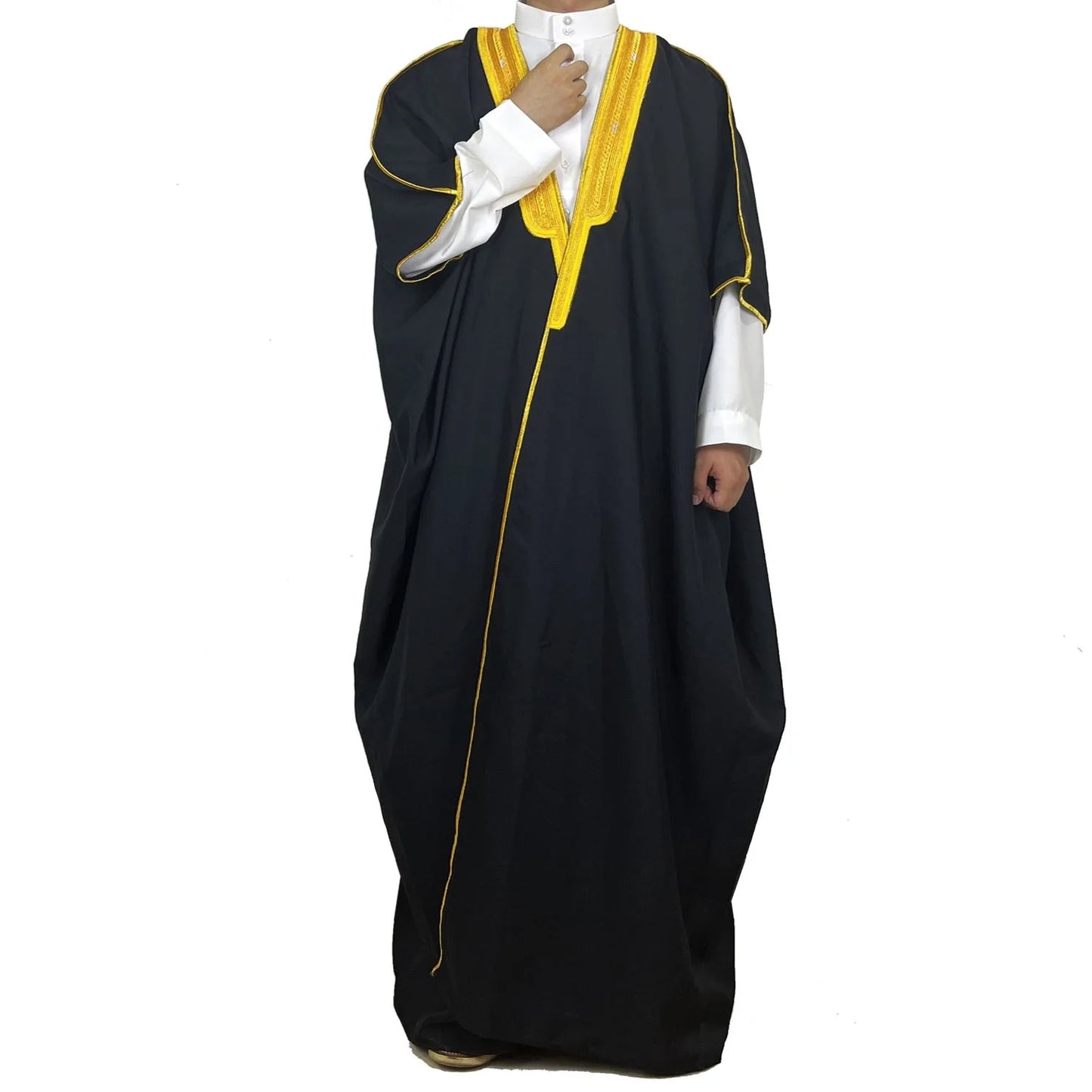 Islamic Dubai Saudi Abayas Prayer Abaya Middle East Mens Robe Muslim Dress Kimono Dishdasha Clothing Kaftan Ramadan Jubba Thobe