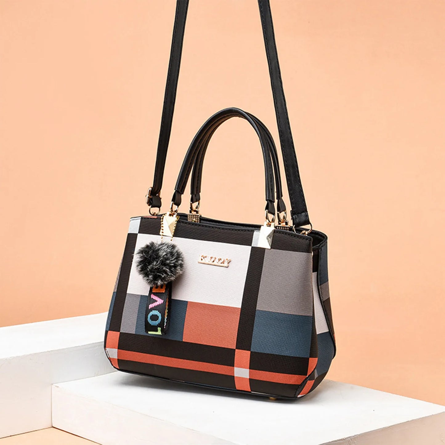 Luxury HandBag 2024 New Women Bag High Capacity Broadband Crossbody Bag Female Casual Fashion Trends Handbag