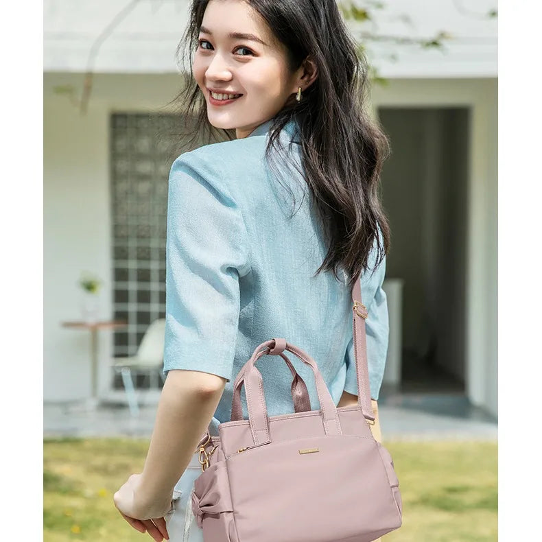 Golf Handbag for Women, Large Capacity, Crossbody Bag, Fashionable Canvas Bag, Middle-aged Mother Bag, The multifunctional bag