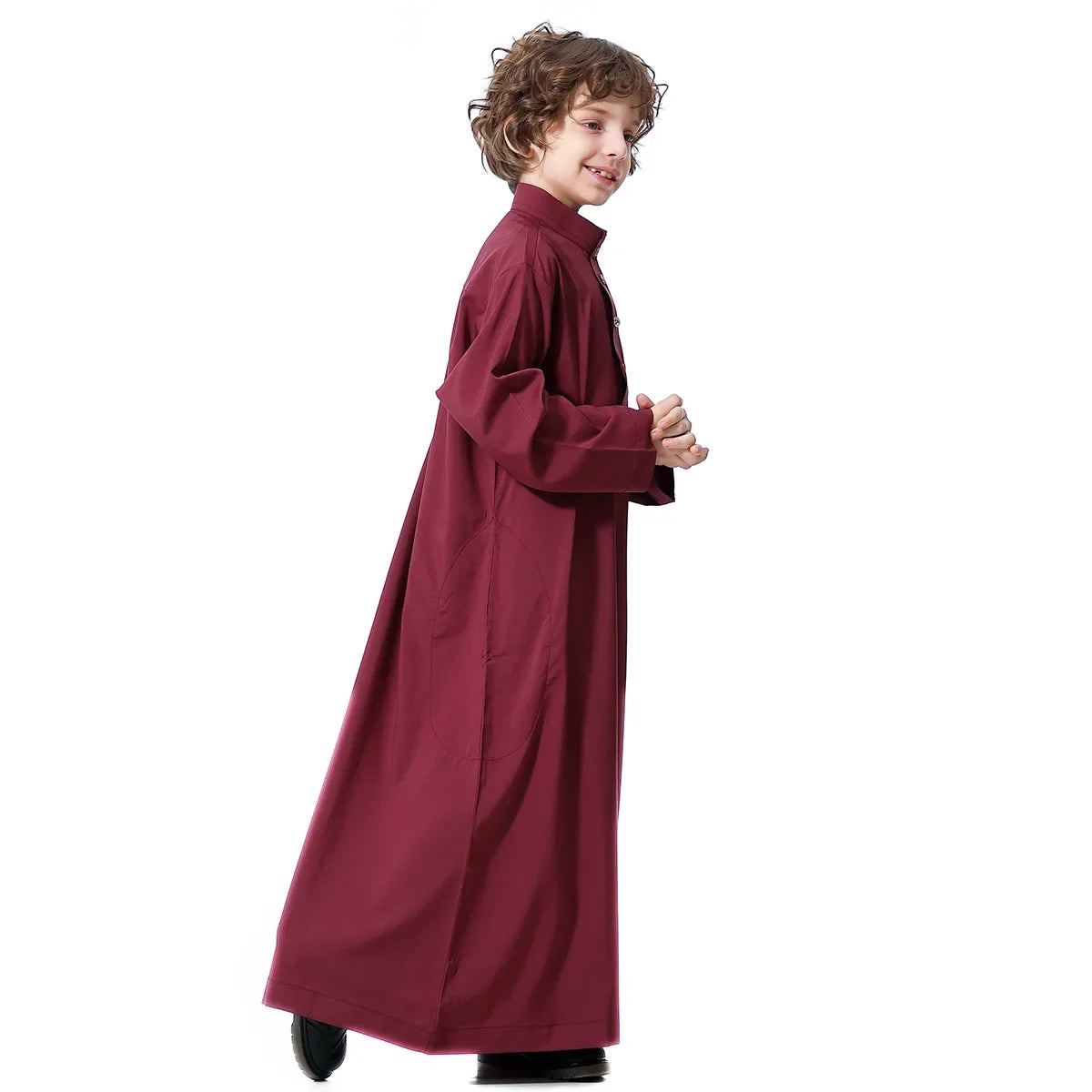 Abaya Dubai Long Robe Boys Jilbab Khimar Turkey Ramadan Muslim Clothes Kaftan Moroccan Islam Hijab Abayas Arab Islamic Clothing