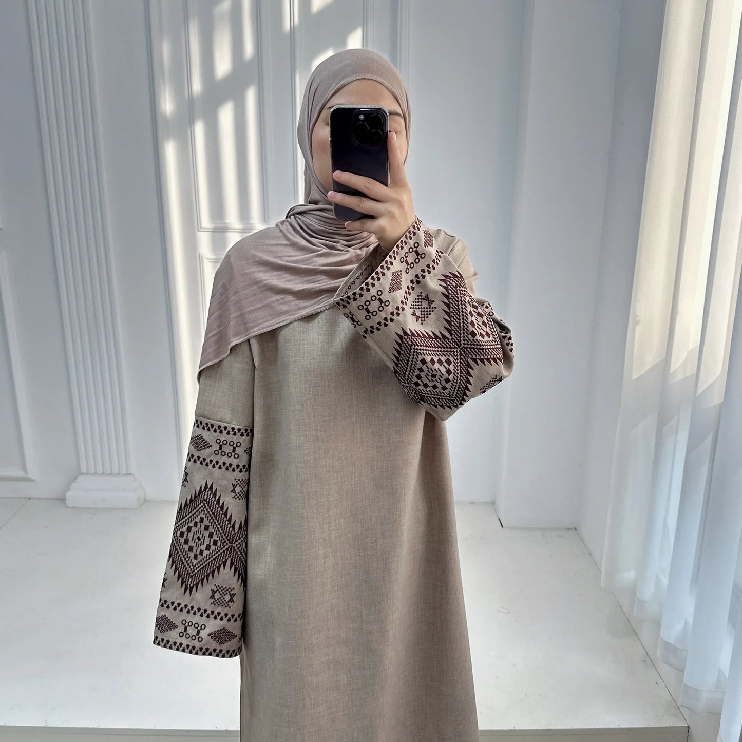 Eid Muslim Abaya for Women Party Embroidery Dresses Kaftan Arab Long Robe Islam Ramadan Dubai Abayas Vestidos Morocco Jalabiya