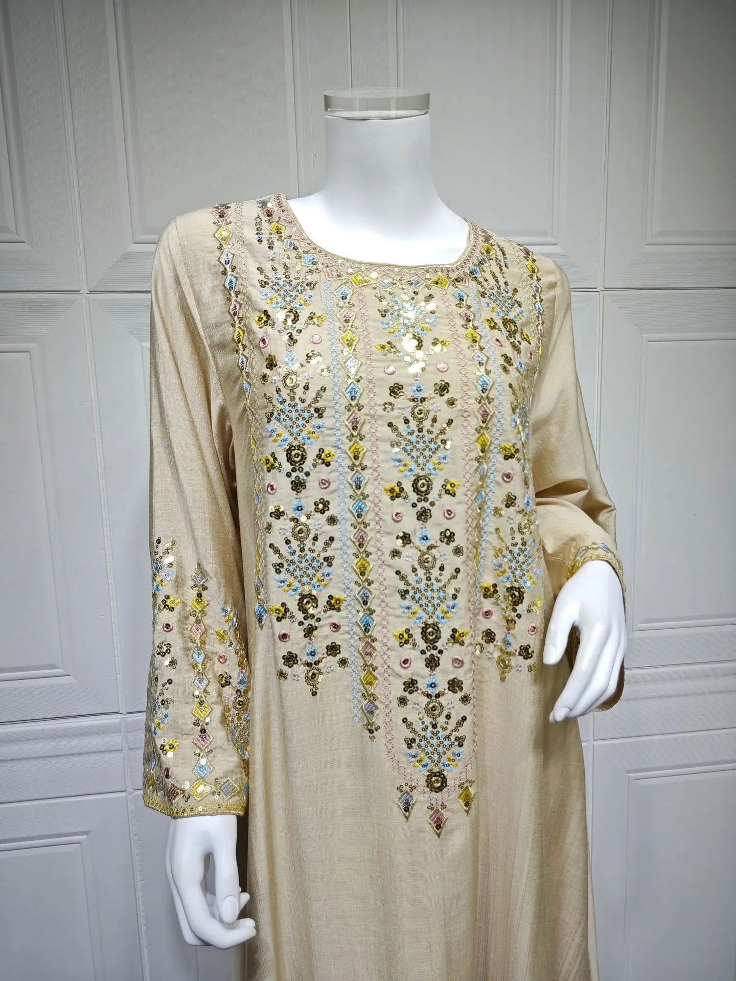 Women Jalabiya Dubai Dress Abaya Eid Ramadan Party Gorgeous Long Dresses Muslim Embroidery Vestidos Largos Robe Saudi Arab 2026