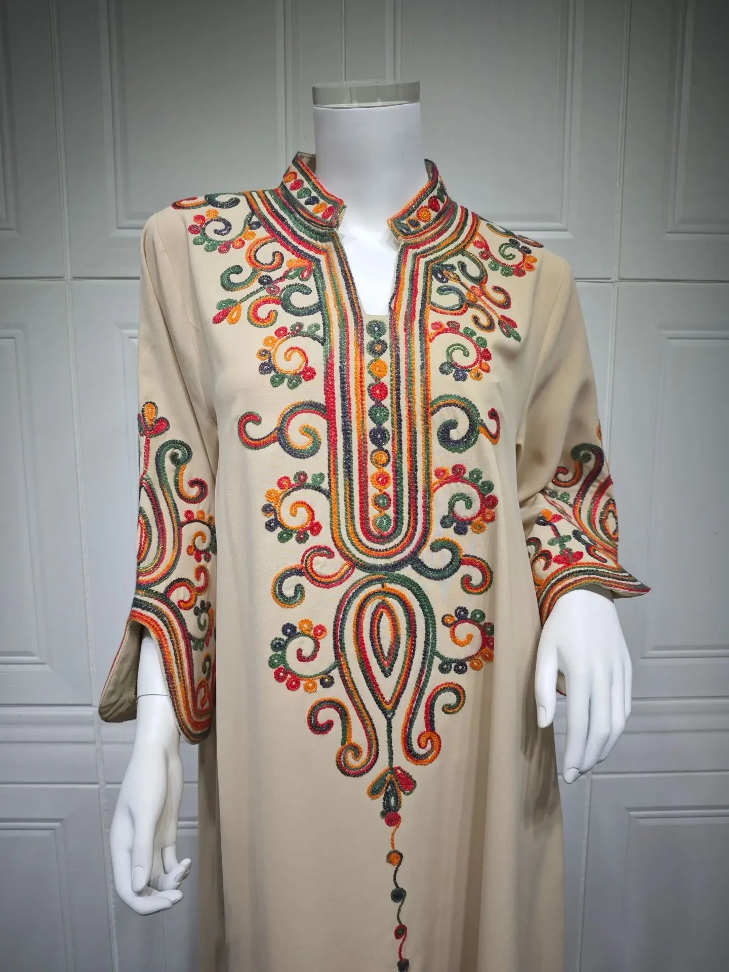Abaya Dress For Women Embroidery Vestidos Largos Islam Arab Long Robe Jalabiya Ramadan Morocco Kaftan Dubai Abayas Dresses 2026